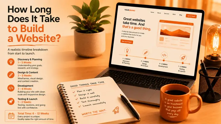 How Long Does It Take to Build a Website?