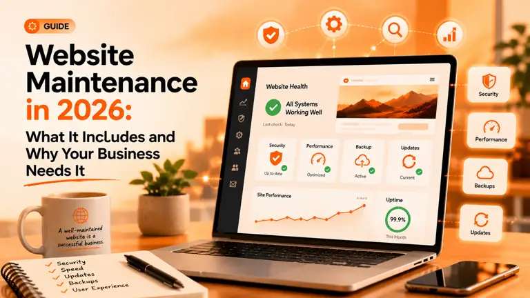 Website Maintenance in 2026: What It Includes and Why Your Business Needs It